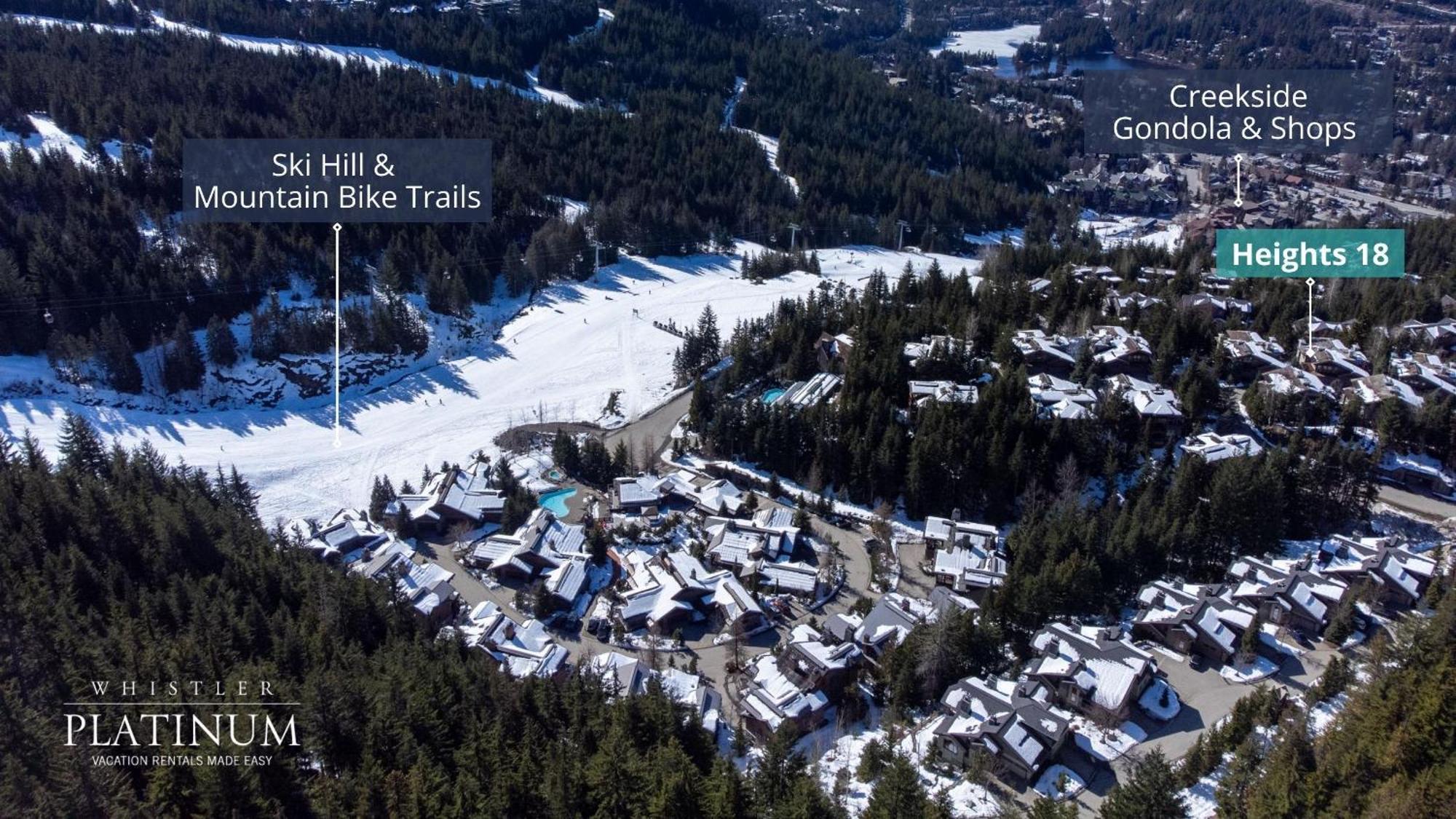 Taluswood The Heights 18 | Mountainside Townhome W/ Ski Access, Hot Tub, Tranquil Views Whistler Exterior foto